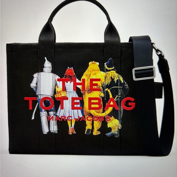 👠 MARC JACOBS X WIZARD OF OZ THE FRIENDS OF DORTHY CANVAS MEDIUM TOTE BAG  👠NWT👠 - Picture 10 of 16